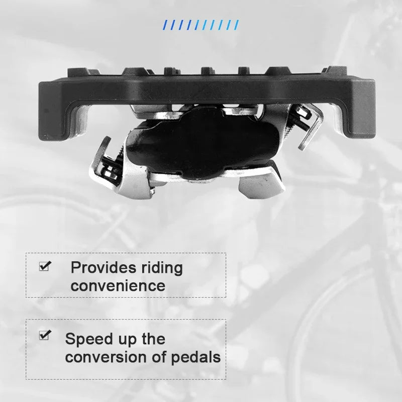 Clipless Pedal Platform Adapter for Shimano SPD Bike Pedals Bike Pedal Adapter Nixie