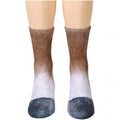 Funny Animal Print Kawaii Cotton Socks – Unisex Novelty Socks Novelty Socks Nixie Horse One Size