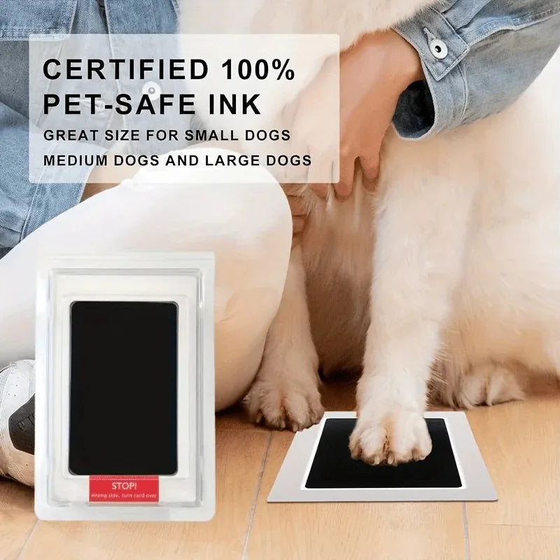 Pet Paw Print Inkless Impression Kit – Dog & Cat Keepsake Pet Keepsake Kit Nixie