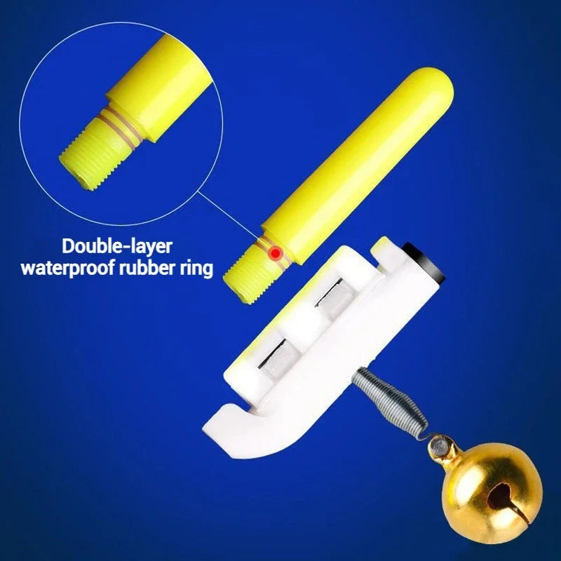 5Pcs LED Fishing Bite Alarm Light Stick Rod Bell CR425 Fishing Bite Alarm Nixie