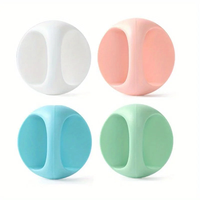Self-Adhesive Round Cabinet Door Handles, No-Drill (4pcs) Cabinet Door Handle Nixie Mixed colors