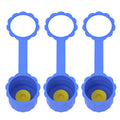 3-Pack Silicone 5 Gallon Water Jug Caps – Spill-Proof Lids Water Jug Caps Nixie dark blue 3 pieces