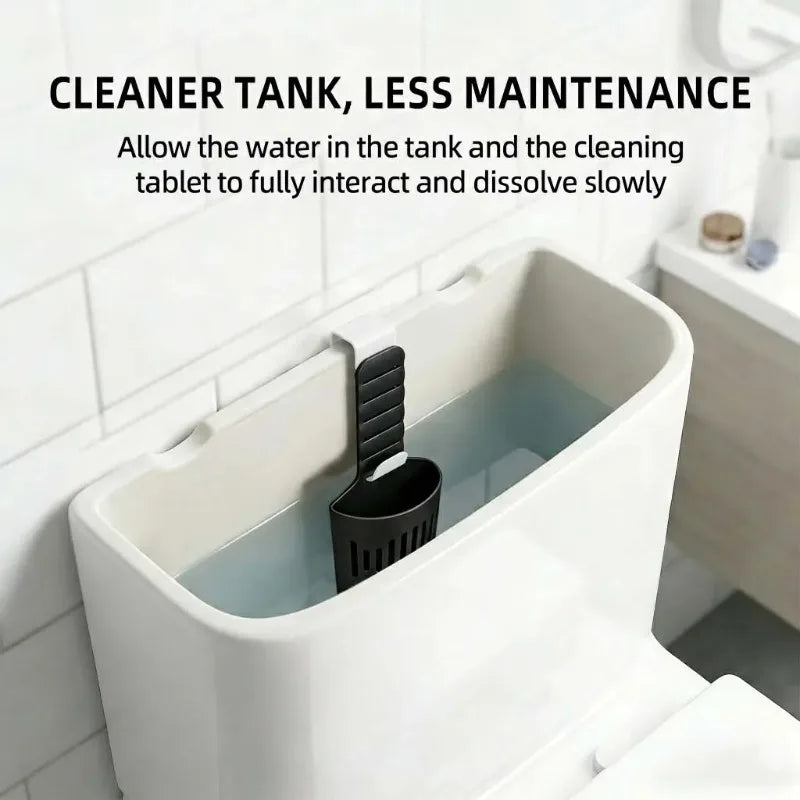 Silicone Toilet Tank Tablet Holder & Bowl Cleaner Hanger Toilet Cleaner Holder Nixie