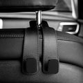 2-in-1 Car Headrest Hook Universal Seat Back Hanger Organizer Car Headrest Hook Nixie Black