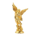 Saint Michael Archangel Figurine – Zinc Alloy Guardian Statue Religious Figurine Nixie Gold