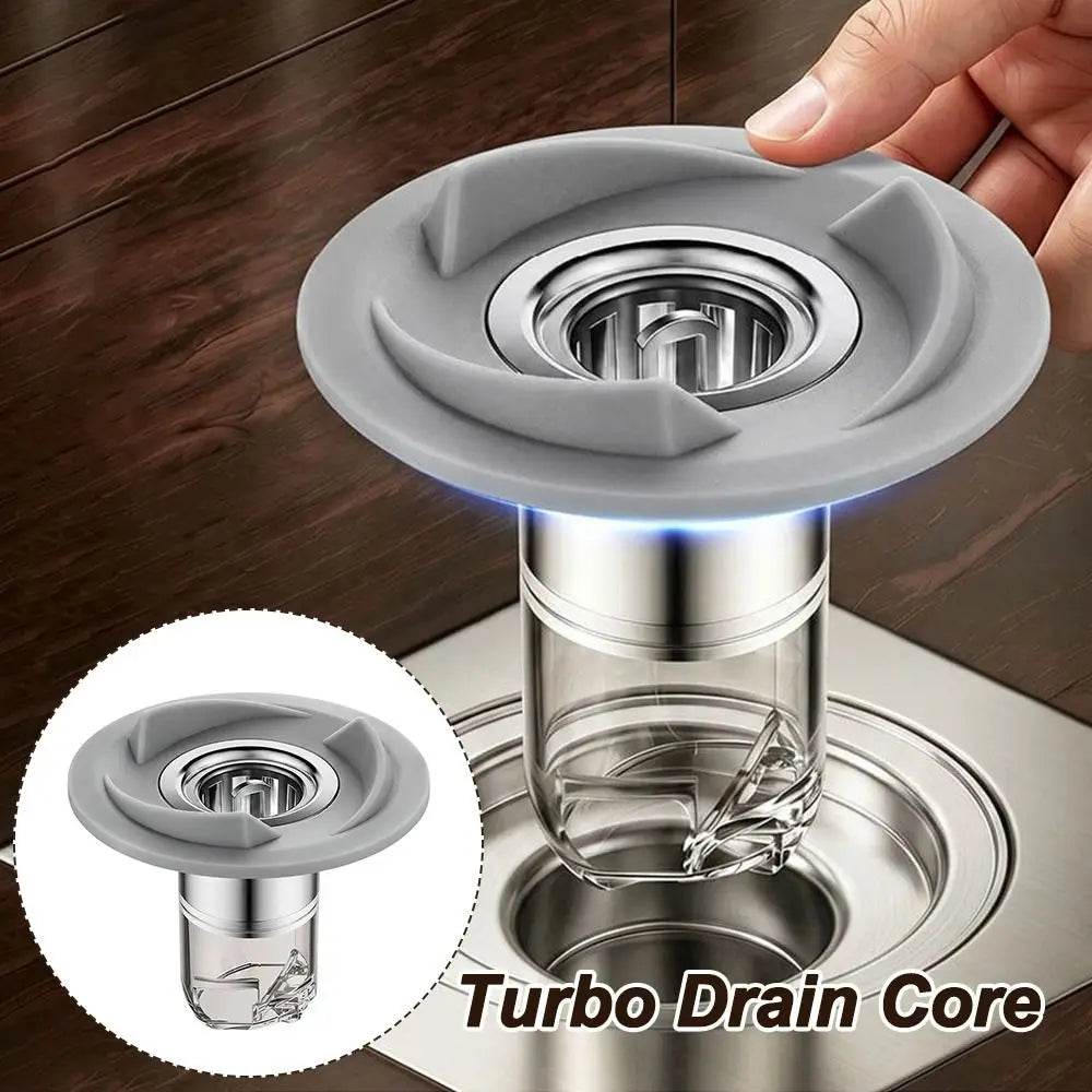 Self-Closing Odor-Proof Drain Core – Insect & Hair Catcher