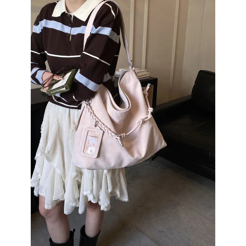 Large Capacity Women's Shoulder Crossbody Bag – Casual Commuter Crossbody Shoulder Bag Nixie