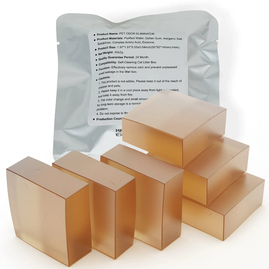 N50 Cat Litter Deodorizer Blocks – Refillable Odor Control Cat Litter Deodorizer Nixie
