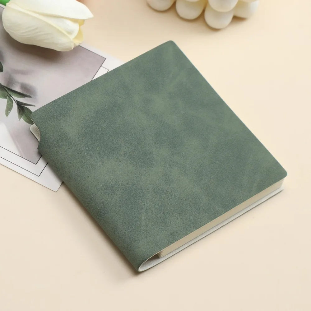 Mini Pocket Notebook Soft PU Cover Blank A7 Journal | Nixie