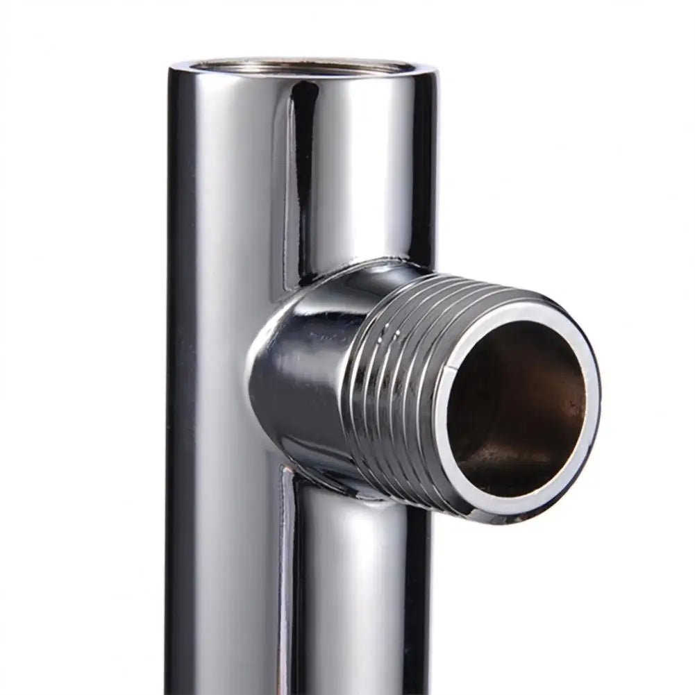 Stainless Steel Shower Arm Extension Pipe & Wall Mount Bracket