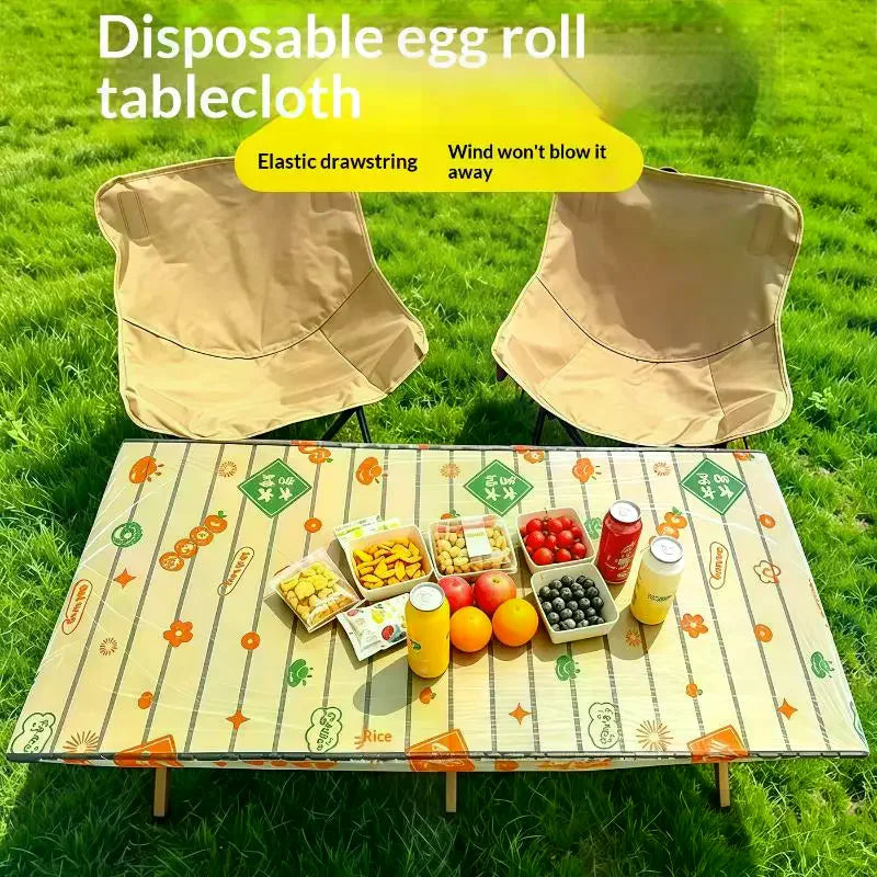 10-Pack Disposable Plastic Tablecloths – Waterproof & Oil-Proof Disposable Tablecloth Nixie