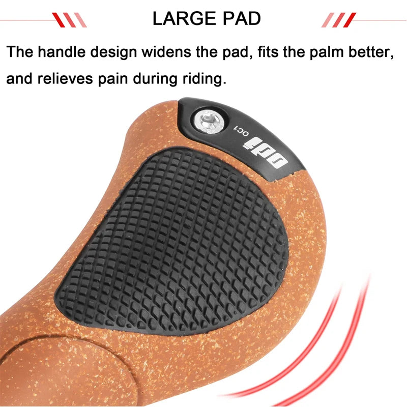 ODI Oak MTB Ergonomic Handlebar Grips with Bar Cuffs MTB Handlebar Grips Nixie