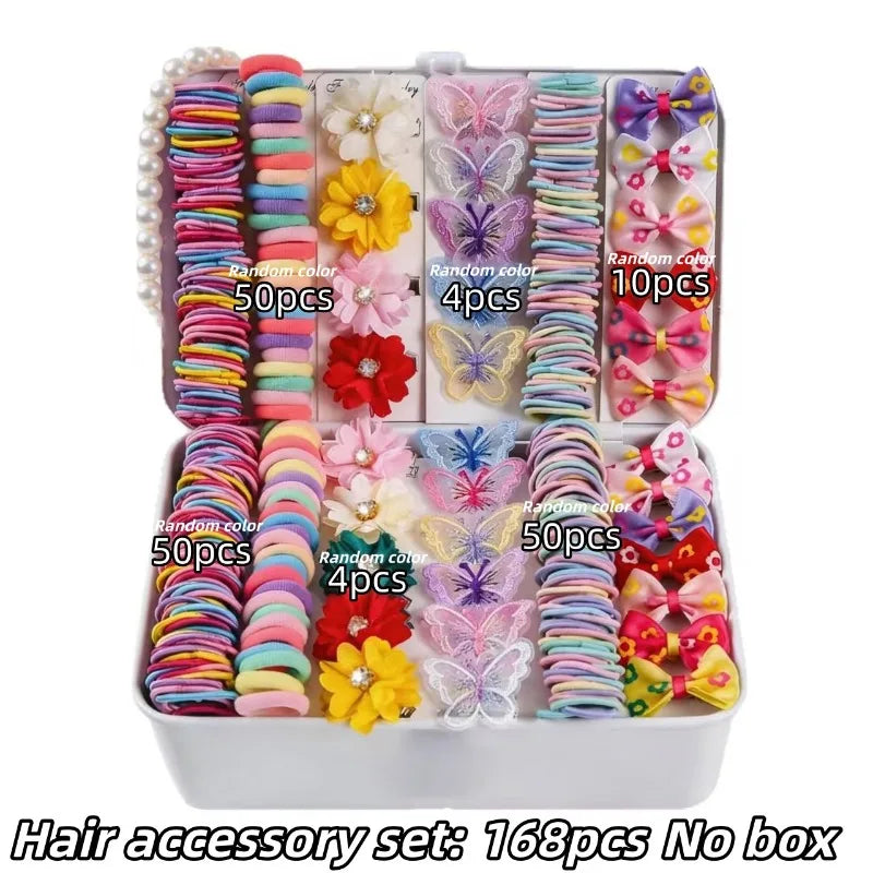 Girls' Sequin Butterfly & Star Hair Clips Set | Nixie BB Clips