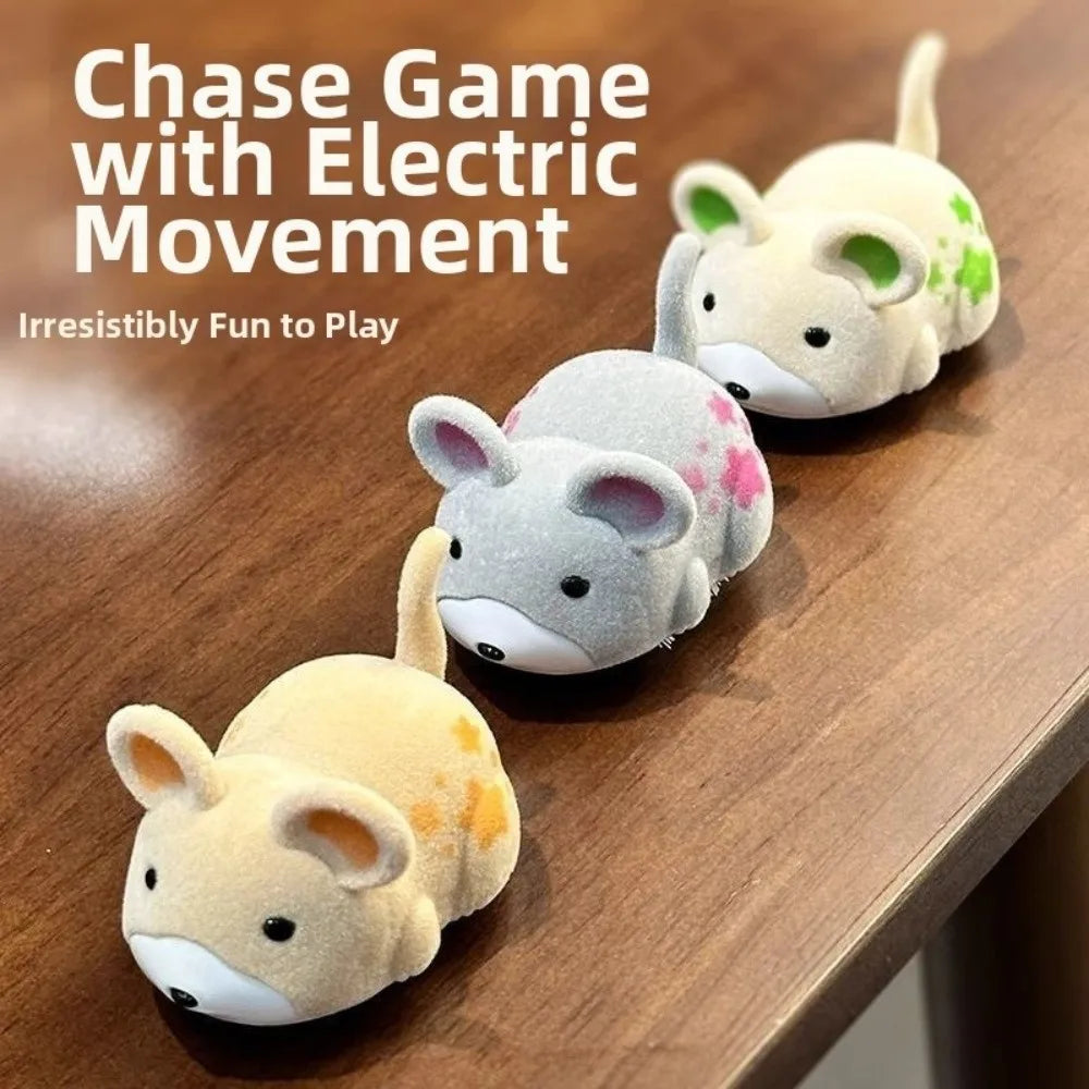 Electric Hamster Cat Teasing Toy – Interactive Indoor Pet Play Interactive Cat Toy Nixie