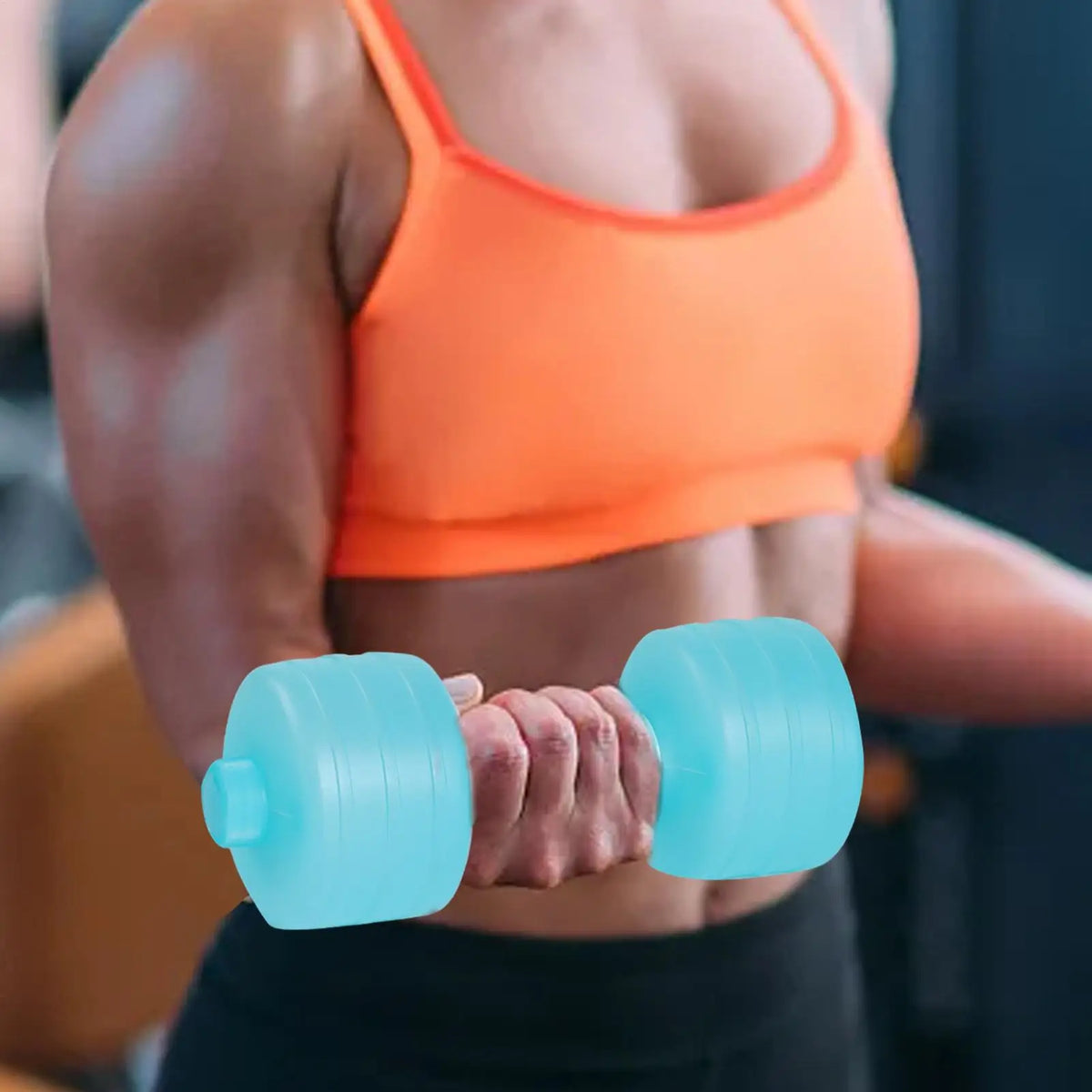Portable Water-Filled Dumbbells – Body Shaping & Strength