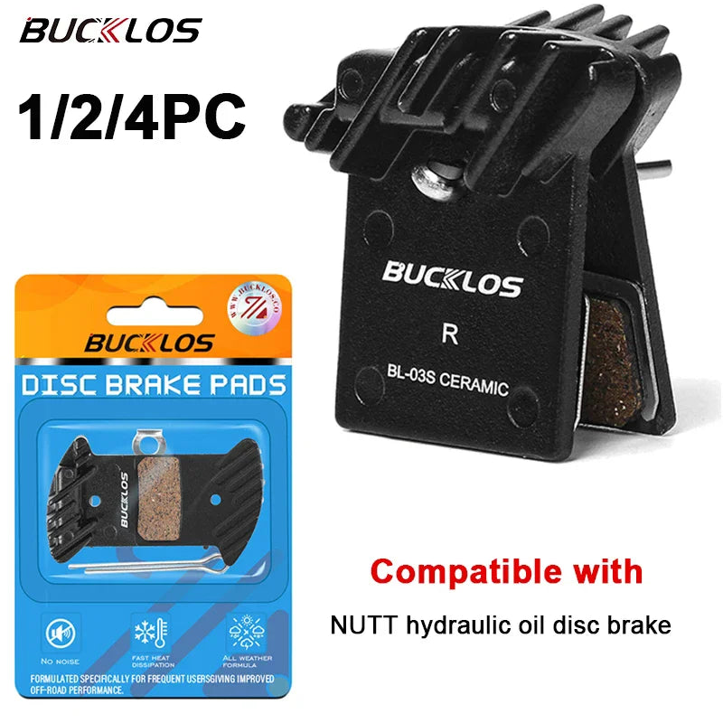 BUCKLOS BL-03S Ceramic Disc Brake Pads for NUTT Hydraulic Brakes Disc Brake Pads Nixie