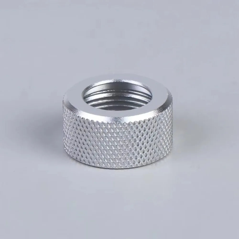 17mm Aluminum Alloy Ball Head Nut – Phone Stand Replacement Part Phone Stand Hardware Nixie Silver