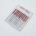 10PCS Anti-Jump Stretch Fabric Sewing Needles – Elastic Cloth Sewing Needles Nixie Red