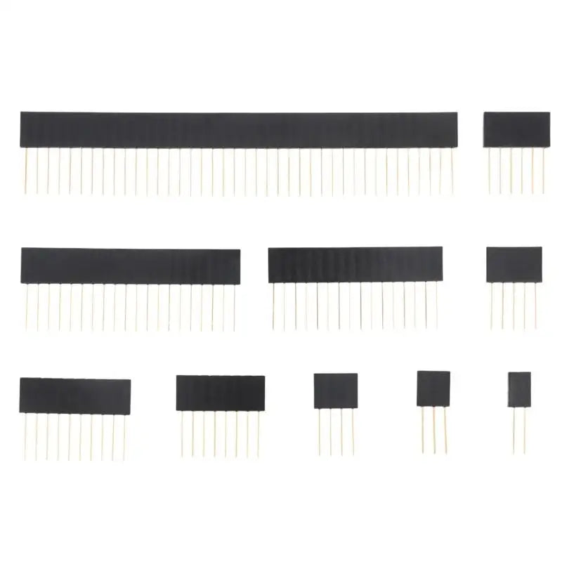 10PCS 2.54mm Female Long Pin Headers 11mm PCB Connectors PCB Pin Header Nixie
