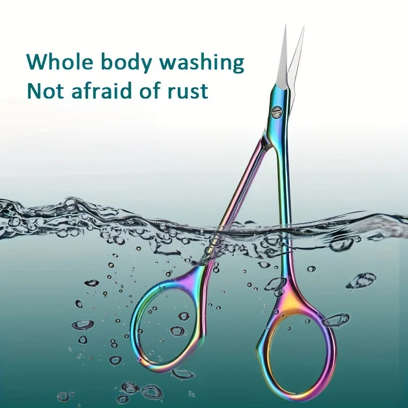 Stainless Steel Cuticle Scissors – Nail & Dead Skin Care Tool Cuticle Scissors Nixie