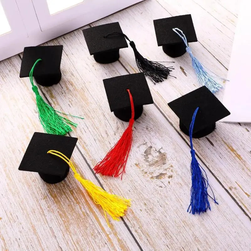 12PCS Mini Grad Caps Class of 2026 Graduation Party Decorations Party Decorations Nixie