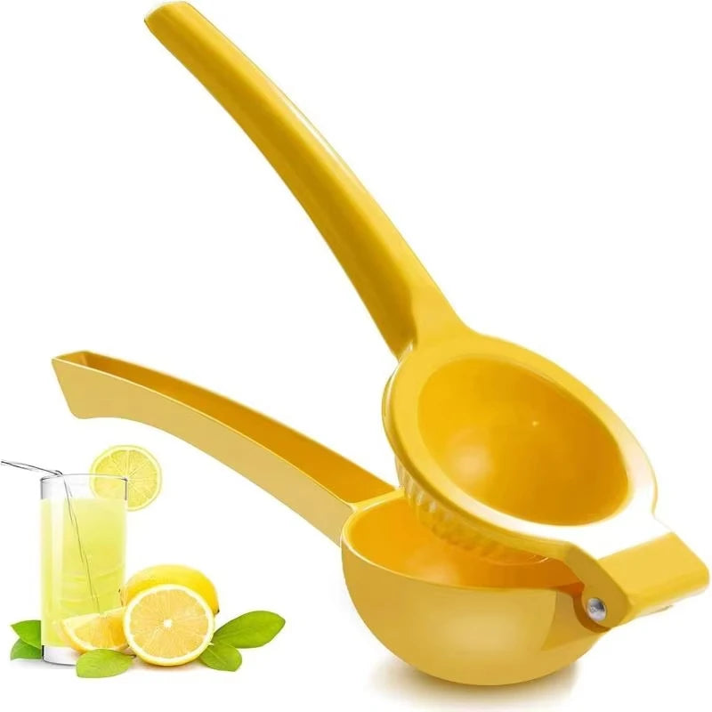 Manual Lemon Squeezer Clip – Mini Portable Aluminum Hand Juicer Citrus Hand Juicer Nixie