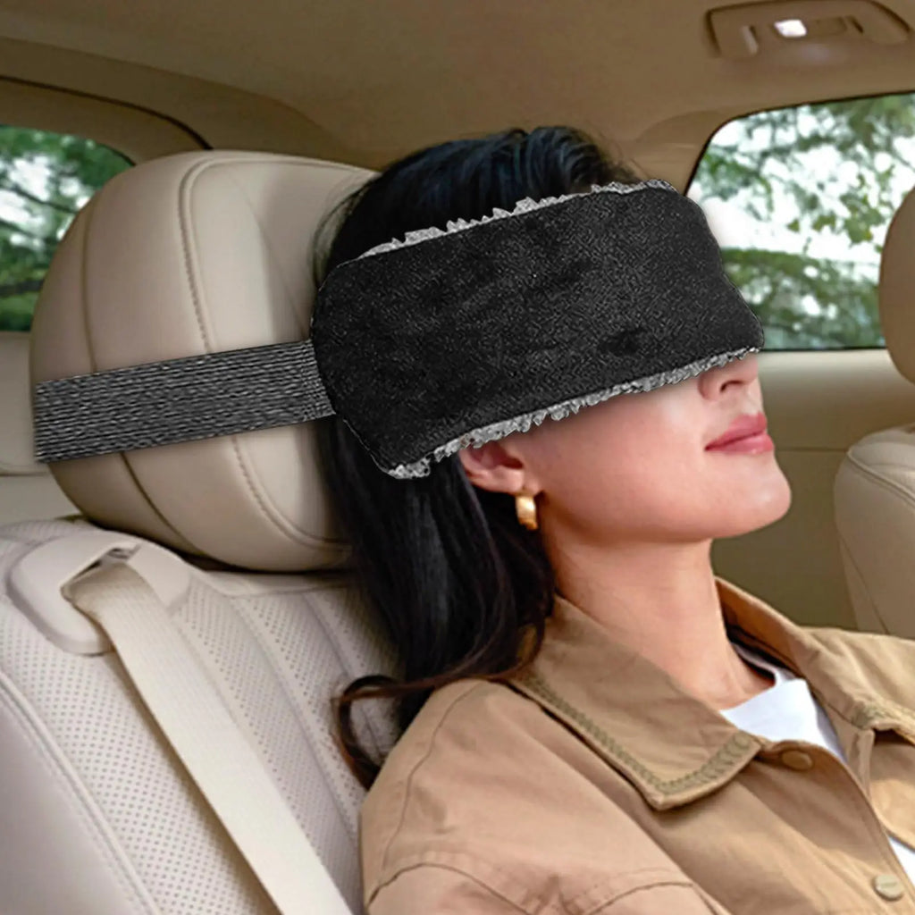 Adjustable Travel Head Support Strap – Airplane & Car Neck Support