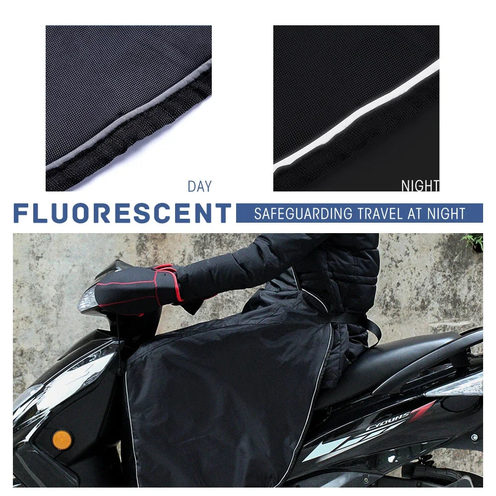 KEMITOUR Waterproof Scooter Leg Cover | Winter Windproof Knee Blanket Scooter Leg Cover Nixie