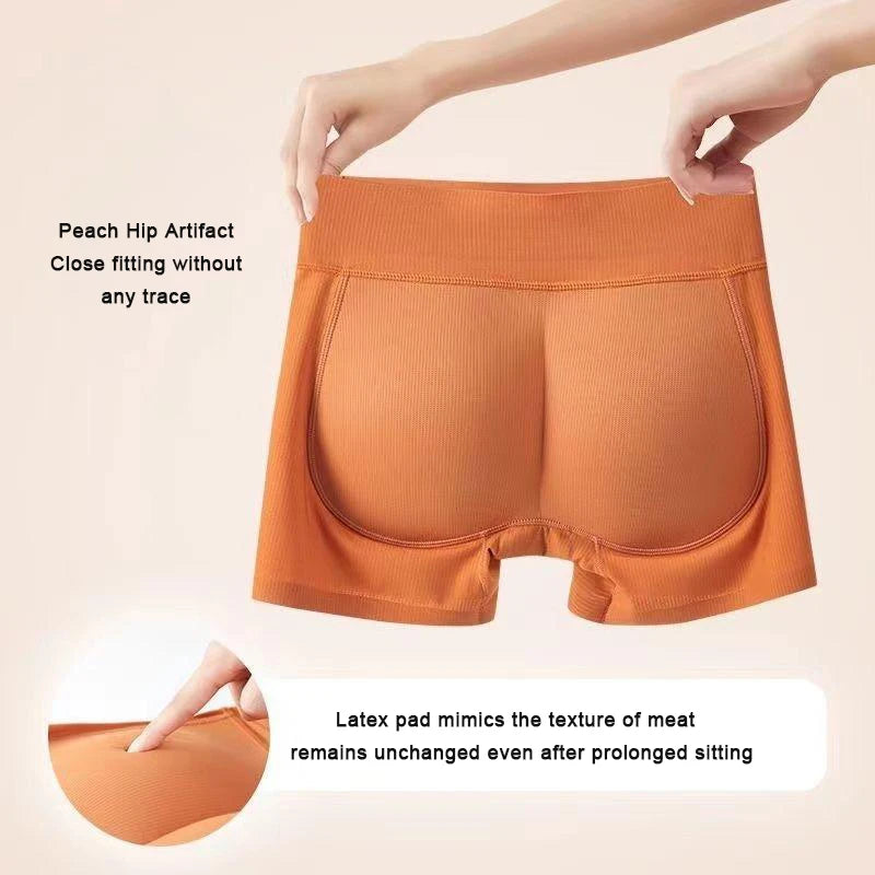 Natural Latex Hip Lifting Shaper Pants – Padded Butt Underwear Hip Lifting Shapewear Nixie