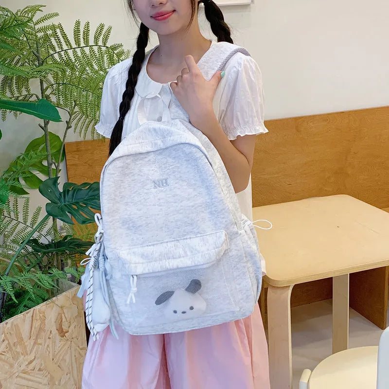 Nixie Cartoon Backpack Women – Cute College School Bag