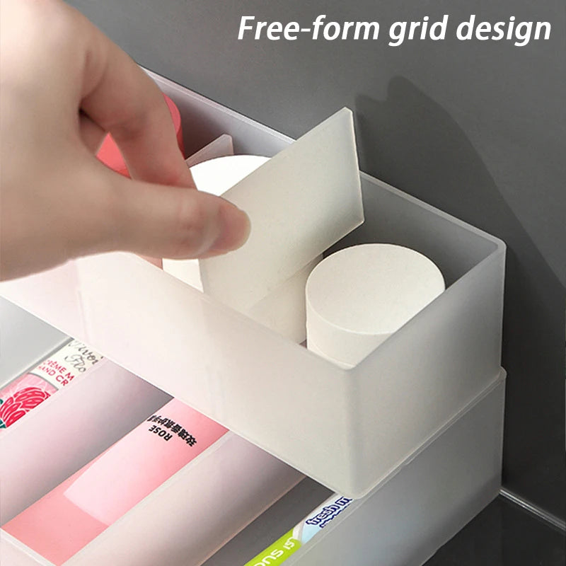 Japanese Multi-Compartment Drawer Organizer – Transparent Drawer Organizer Nixie