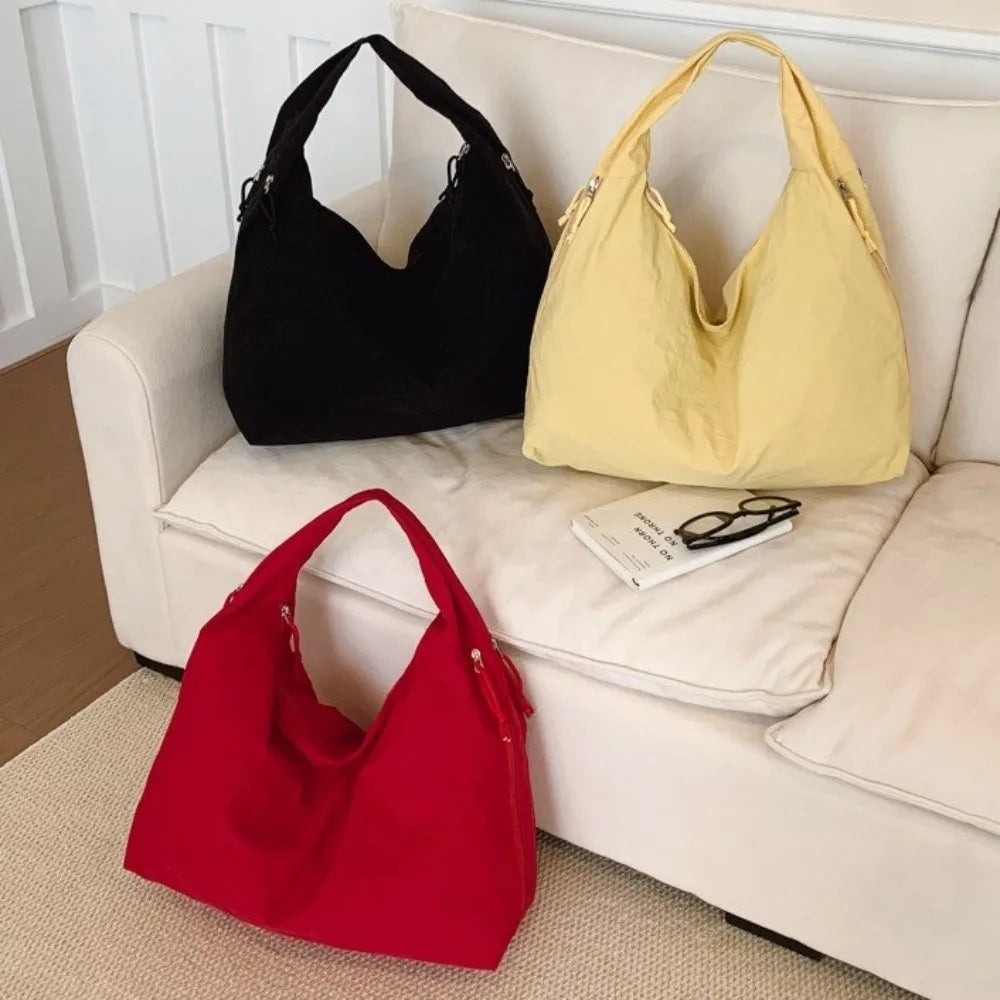 Nylon Shoulder Tote Bag – Large Multi-Pocket Handbag for Women Shoulder Tote Bag Nixie