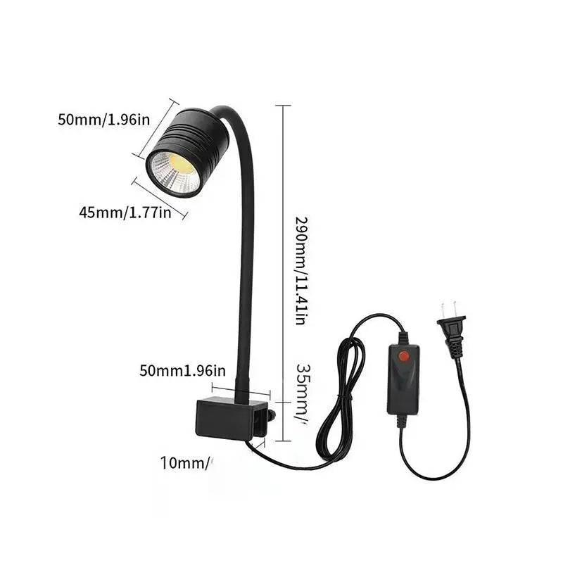 3W LED Nano Aquarium Spotlight – Fish Tank Lamp for Aquascape Aquarium Spotlight Nixie
