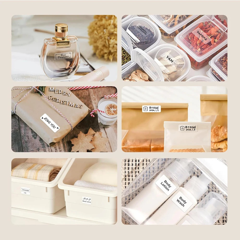 Niimbot Thermal Label Paper Roll | B1 B21 B3S Self-Adhesive Thermal Label Roll Nixie