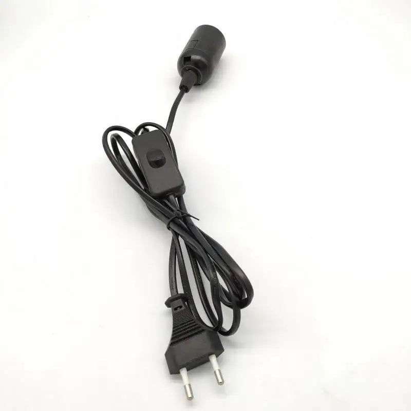 E14 Lamp Cord with Switch EU Plug 1.8M – Salt & Lava Lamp
