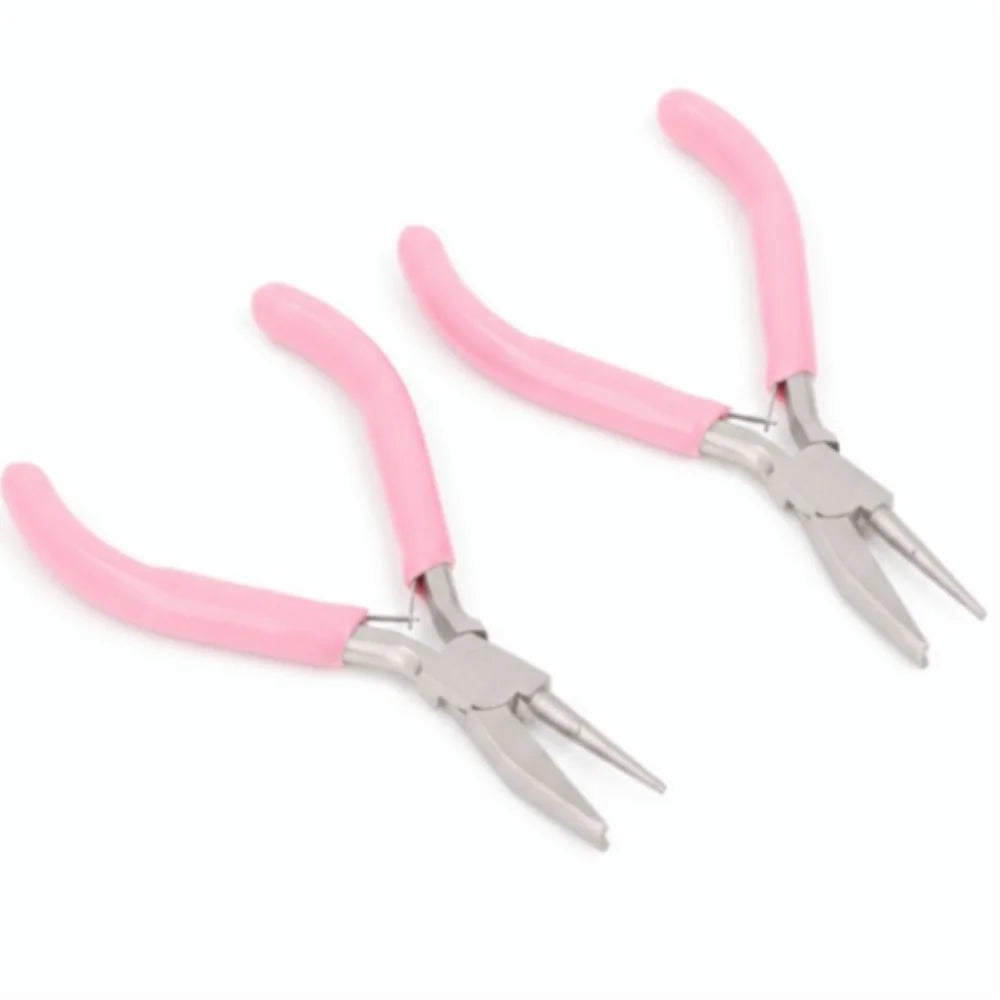 2pcs Mini Round Nose Wire Winding Pliers – Non-Slip Jewelry Tool