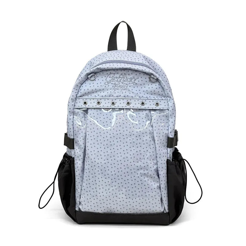 Cute Cartoon Transparent Window Backpack – Girls School Bag Girls Cartoon Backpack Nixie
