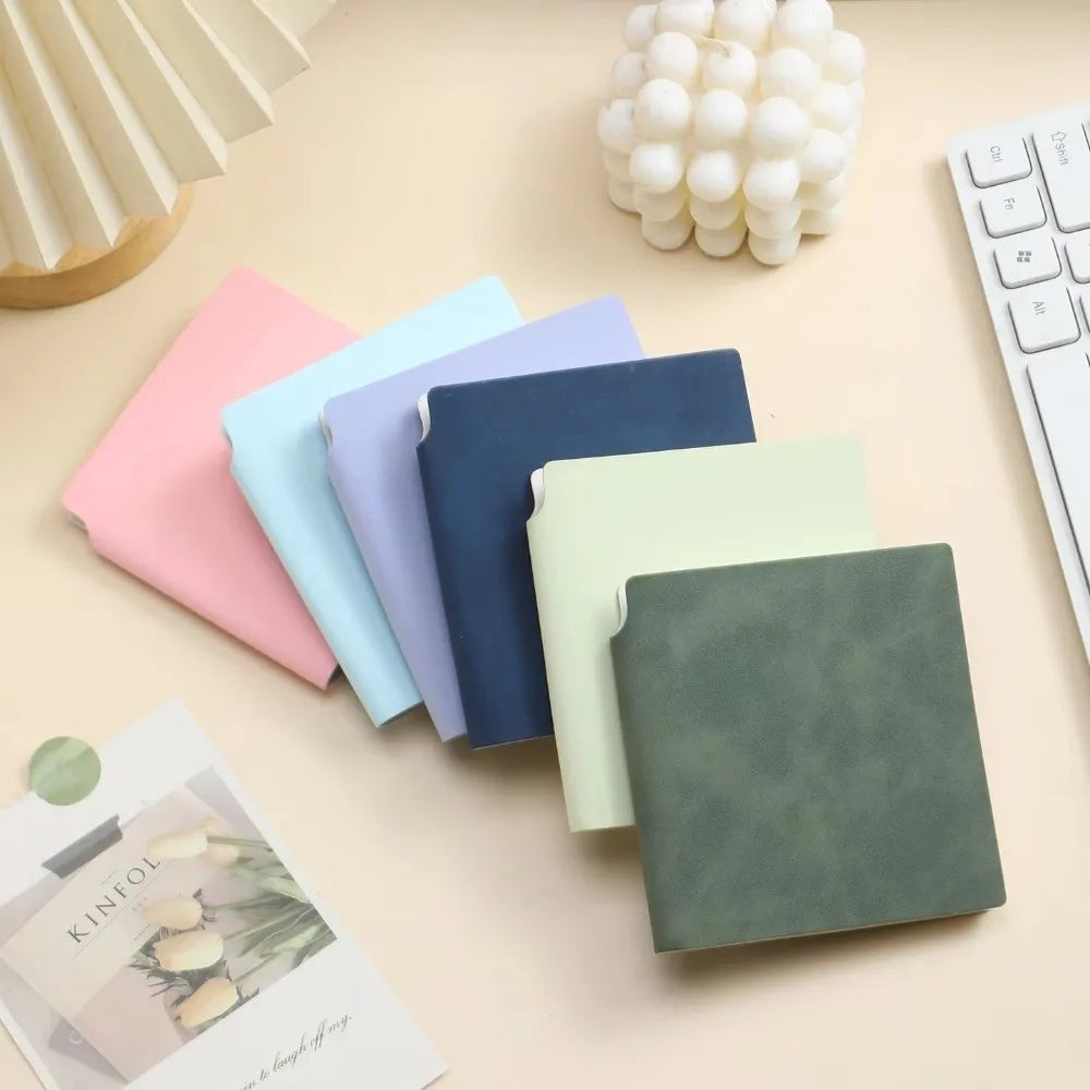 Mini Pocket Notebook Soft PU Cover Blank A7 Journal | Nixie Pocket Notebook Nixie