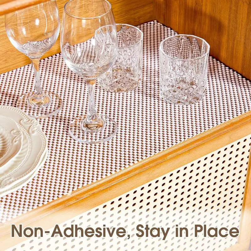 PVC Non-Slip Mesh Mat – Cuttable Shelf, Drawer & Car Liner Non-Slip Shelf Liner Nixie