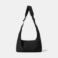 Women's Large Capacity Waterproof Nylon Shoulder Bag Nylon Shoulder Bag Nixie Black