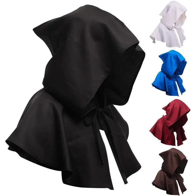 Halloween Hooded Cape Cloak – Witch Wizard Vampire Costume Halloween Costume Cape Nixie