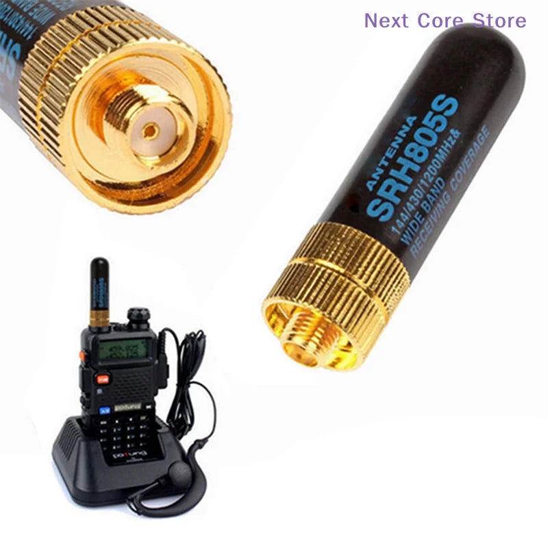SRH-805S SMA-F Dual Band Antenna for UV-5R & BF-888S Radio Antenna Nixie