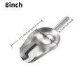 Stainless Steel Ice Scoop with Anti-Slip Handle | Kitchen & Bar Ice Scoop Nixie 8inch