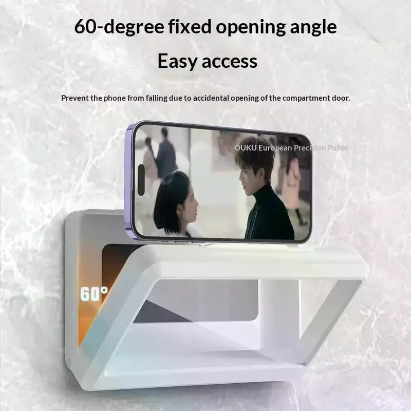 360° Waterproof Shower Phone Holder – Anti-Fog Touch Case Shower Phone Holder Nixie