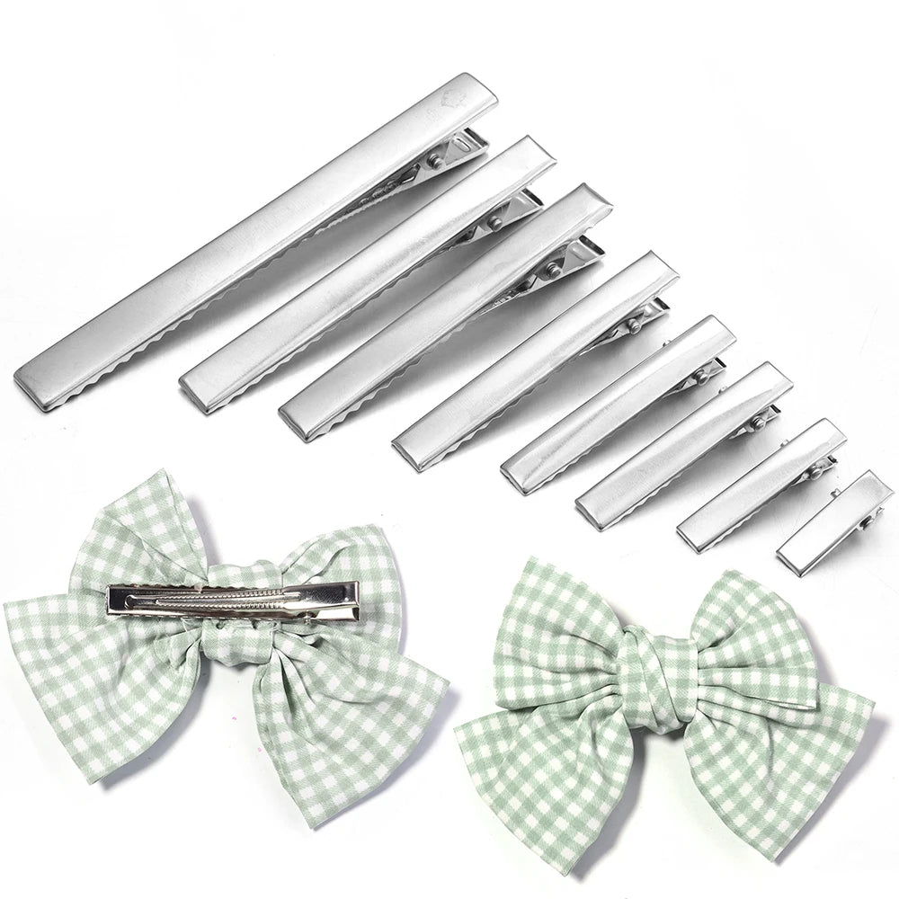 Metal Duckbill Alligator Hair Clips Flat Hairpins 20-50pcs