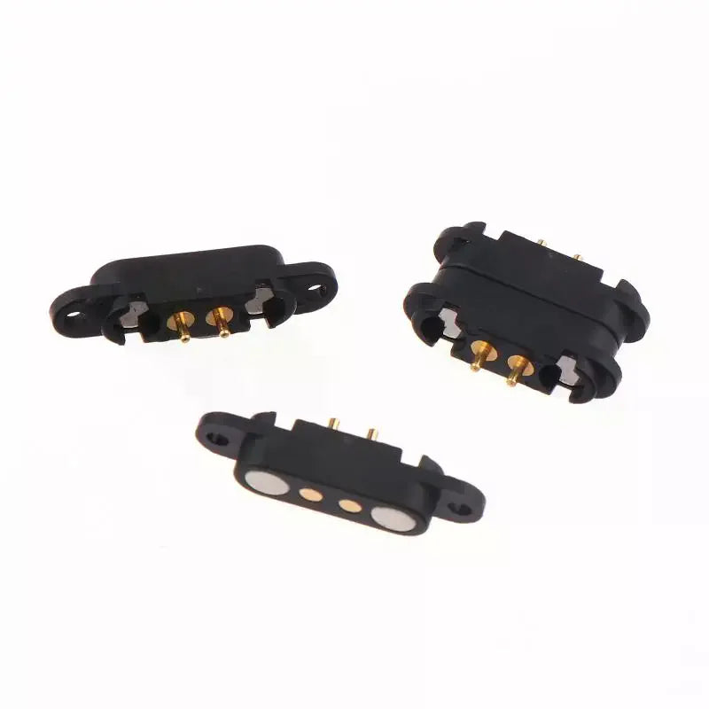 Waterproof 2-Pin Pogo Pin Connector 2.54mm 2A DC Power Pair Pogo Pin Connector Nixie