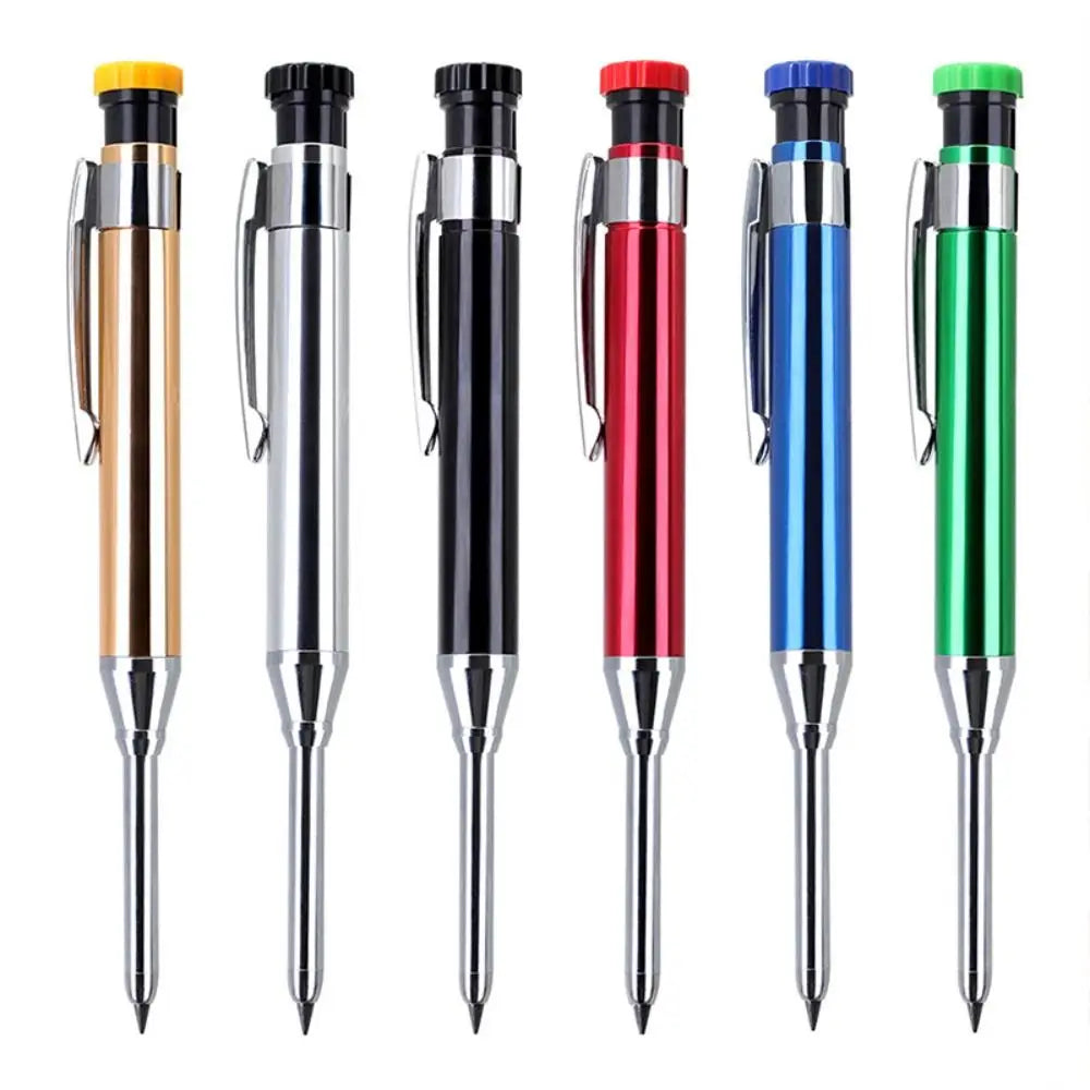 Deep Hole Marking Pencil with Built-In Sharpener | Carpenter Carpenter Marking Pencil Nixie