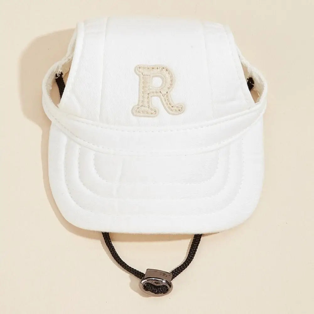 Adjustable Embroidered Dog Baseball Cap with Ear Holes Pet Baseball Cap Nixie