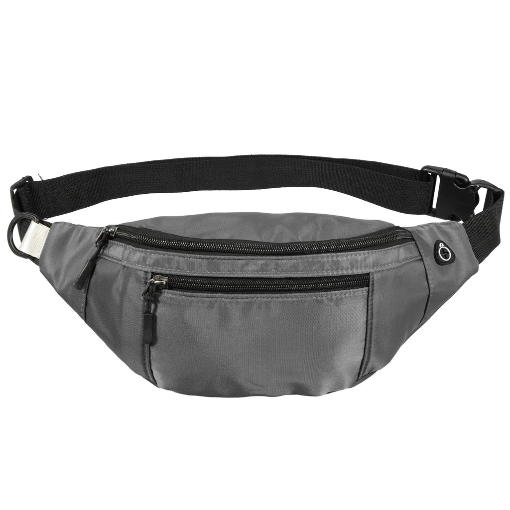 Waterproof Fanny Pack Crossbody Belt Bag for Travel & Hiking Crossbody Fanny Pack Nixie grey