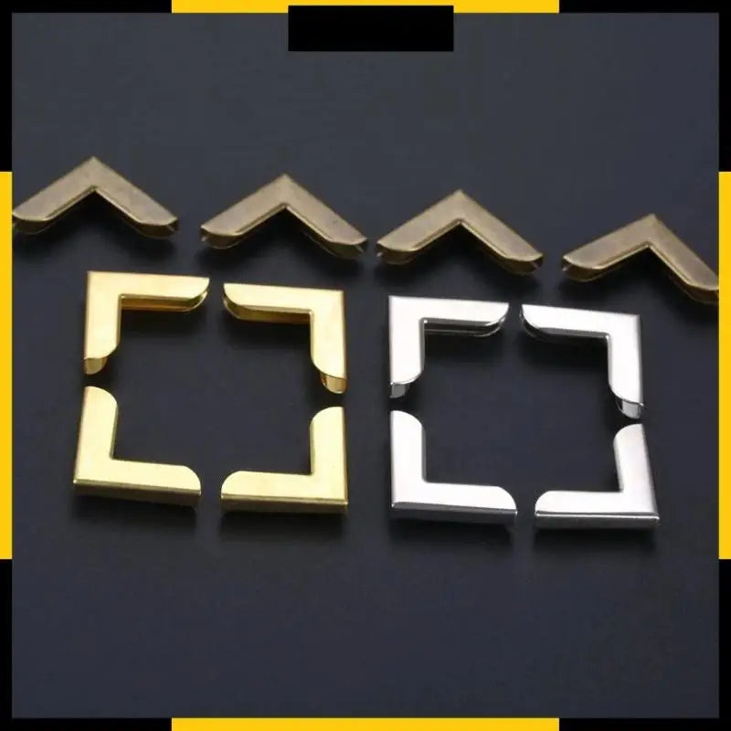 100PCS Metal Corner Guards for Scrapbooking & Photo Albums Craft Corner Guards Nixie